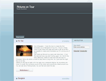 Tablet Screenshot of pics-on-tour.de